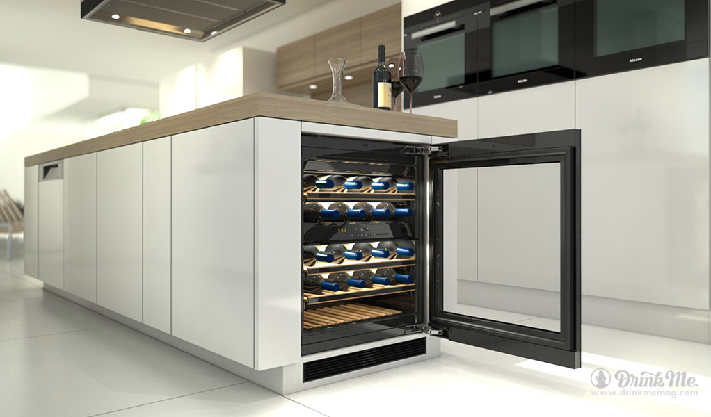 flawless design from miele under counter wine conditioning units