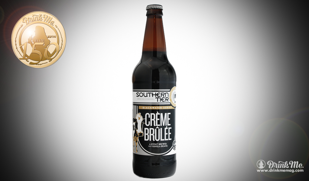 Southern Tier Brewing Company Creme Brulee Imperial Stout Drink Me Magazine Elite 150 Beer