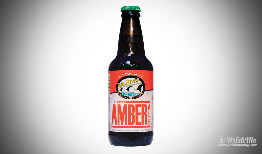 Eel River Brewing Drinkmemag.com Drink Me Amber Ale