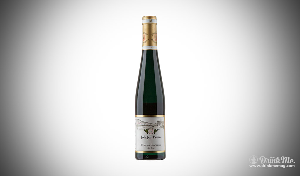 Joh. Jos. Prüm Wehlener Sonnenuhr Riesling Trockenbeerenauslese drinkmemag.com drink me