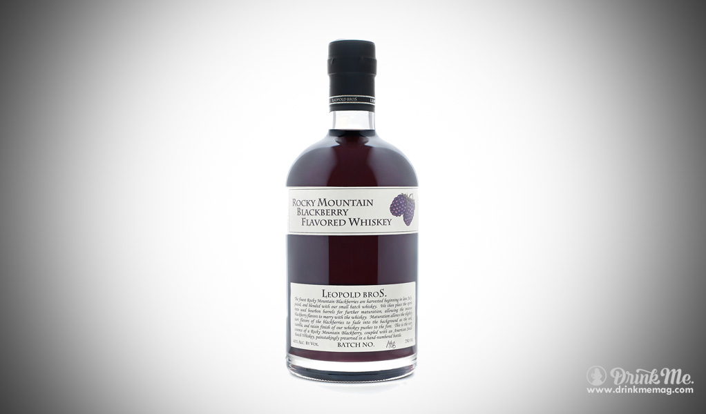 Leopold Bros Rocky Mountain Blackberry Whiskey drinkmemag.com weird whiskey