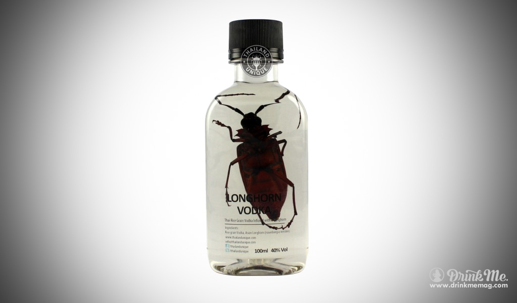 Longhorn Beetle Vodka drinkmemag.com drink me insects in drinks weird alcohol