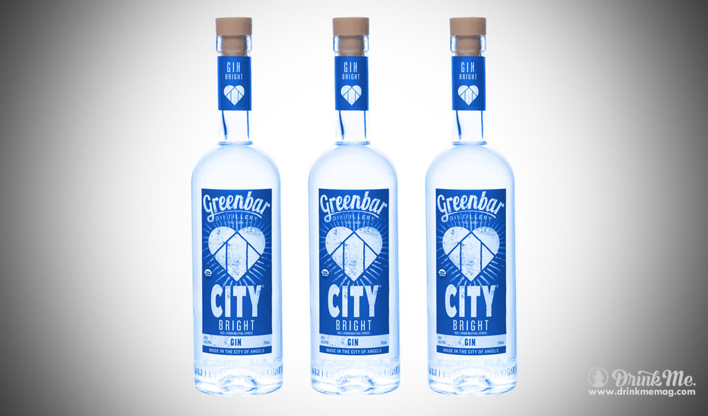 City Bright Gin Greenbar Distillery drinkmemag.com drink me