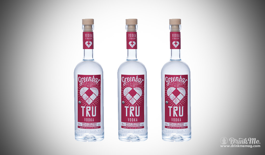 TRU Vodka drinkmemag.com drink me greenbar distillery