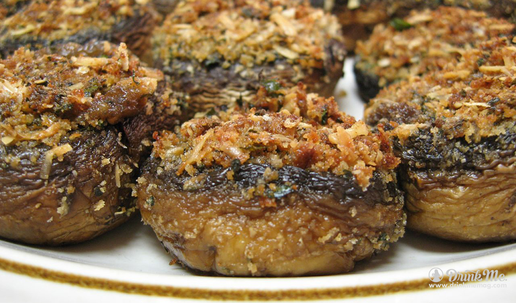 Easy Stuffed Mini Bello Mushrooms drinkmemag.com drink me Thanksgiving Leftover Meals