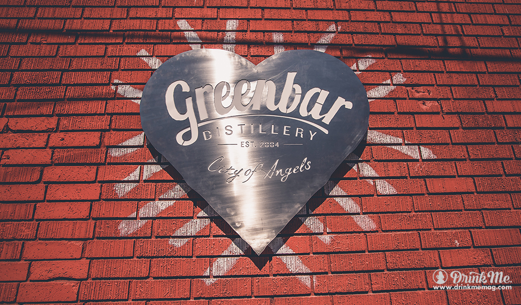 Greenbar Distillery Logo drinkmemag.com drink me Greenbar Distillery Campaign