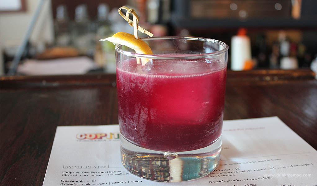 Copita Violetta drinkmemag.com drink me Easter Brunch Cocktails